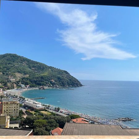 Apartamento Ocean View Flat With Wi-Fi, Ac And Elevator To Town Levanto Exterior foto